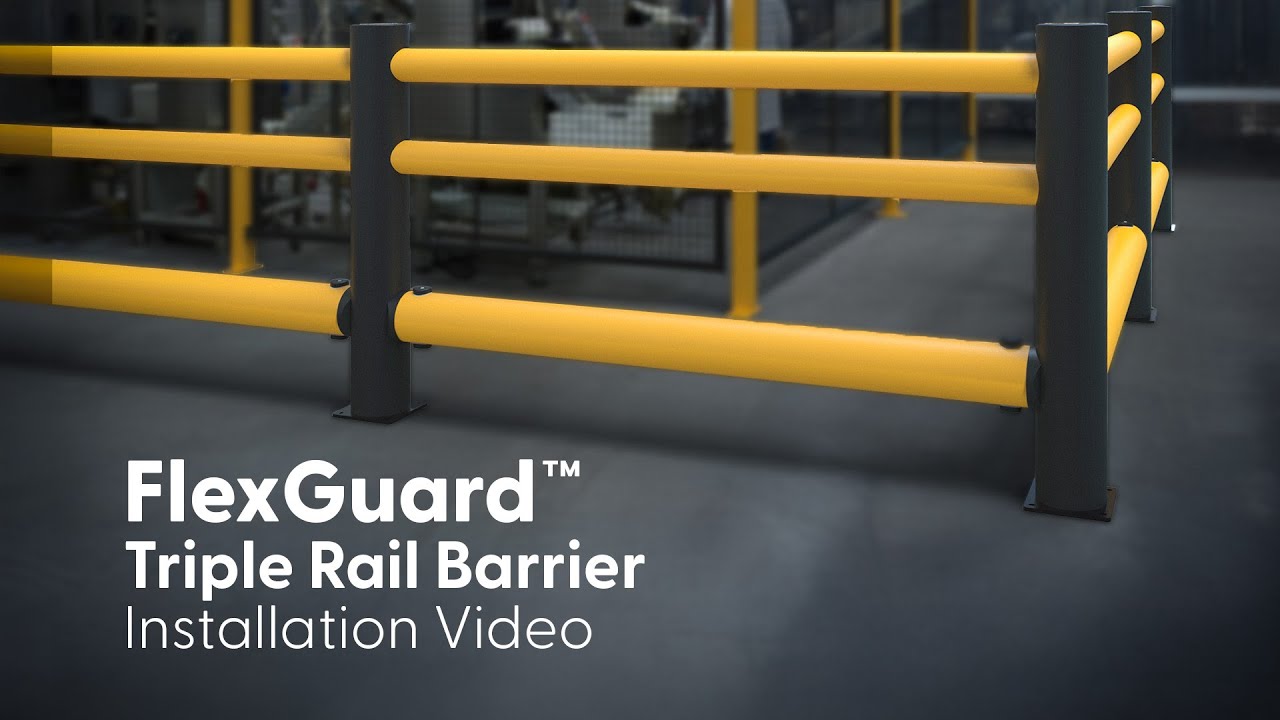 Barrier Group | FlexGuard™ Triple Rail Polymer Barrier Installation Video