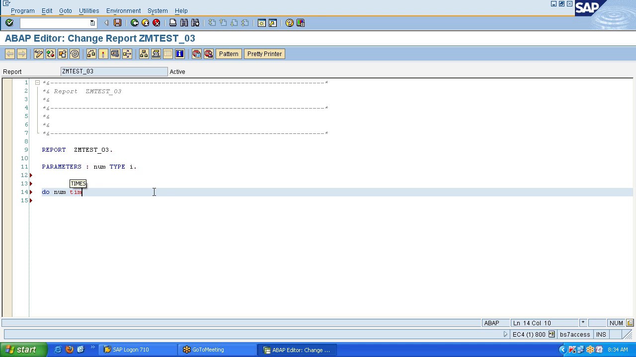 3. System Variables, Concatenation, Alignment in SAP ABAP