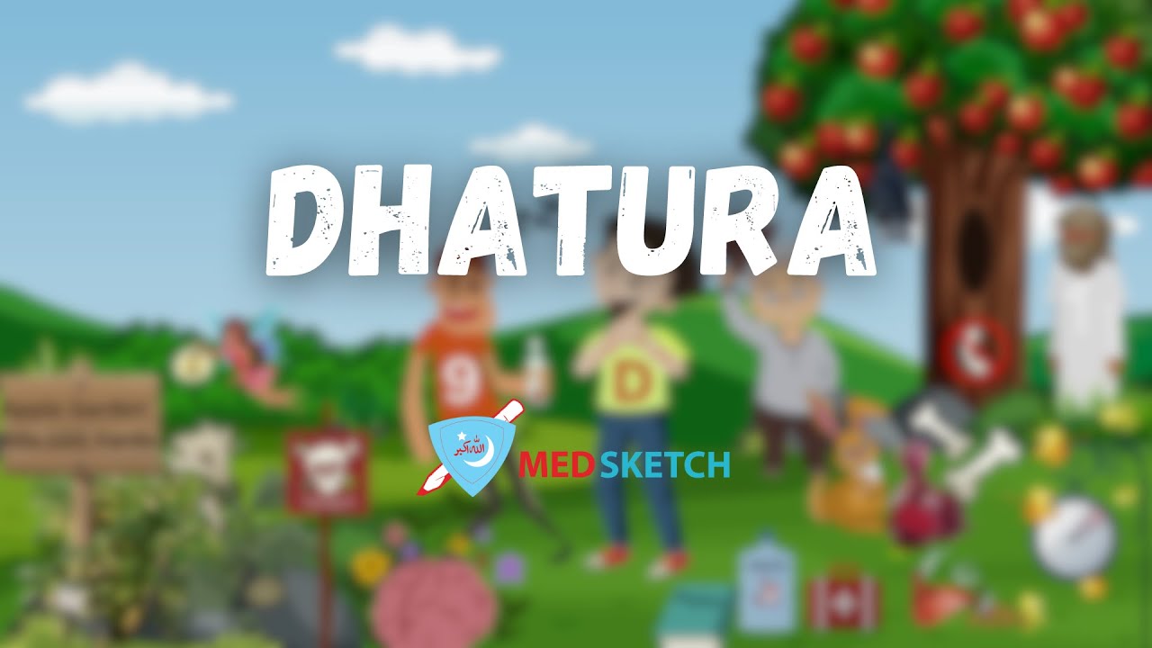 Dhatura Sketchy | Toxicology forensic science | Forensic medicine lecture | Forensic Medicine