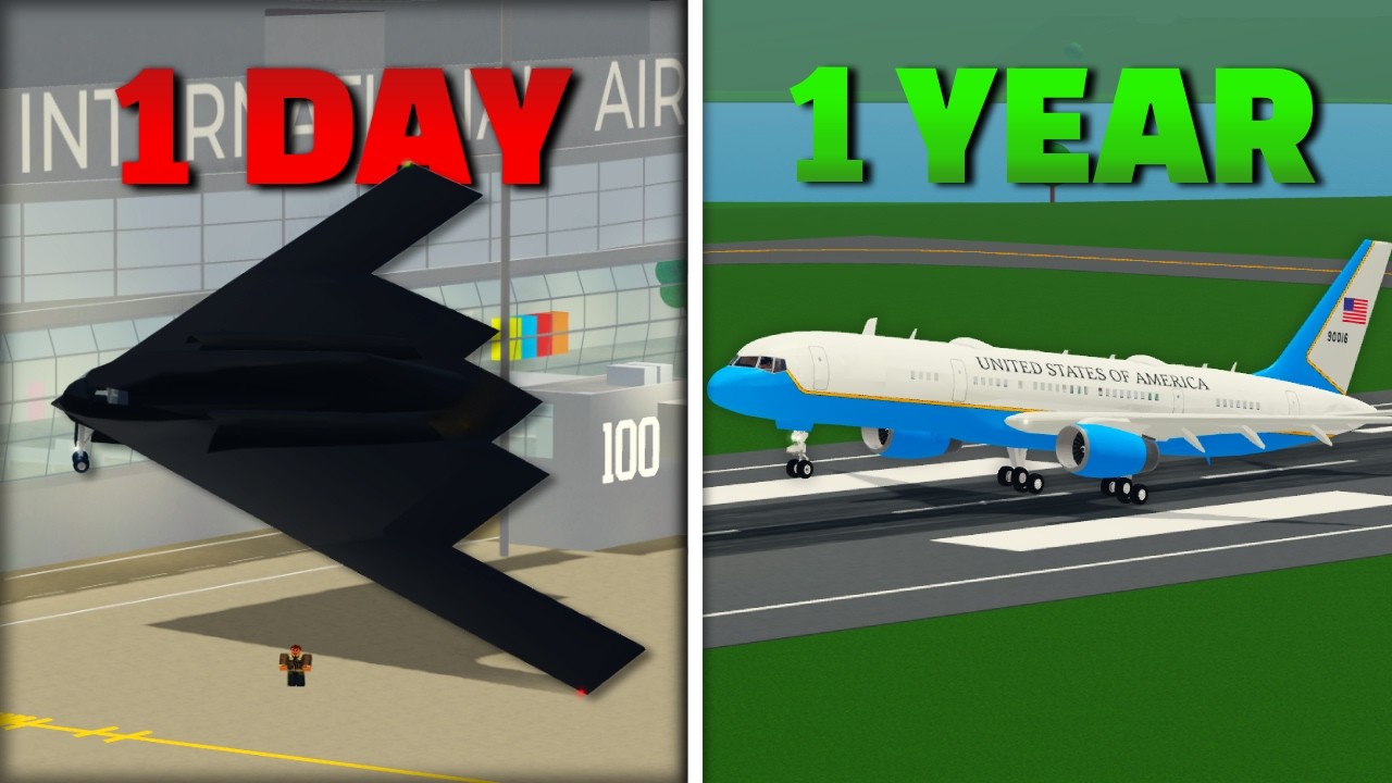 1 Day VS 1 Year of Playing PTFS