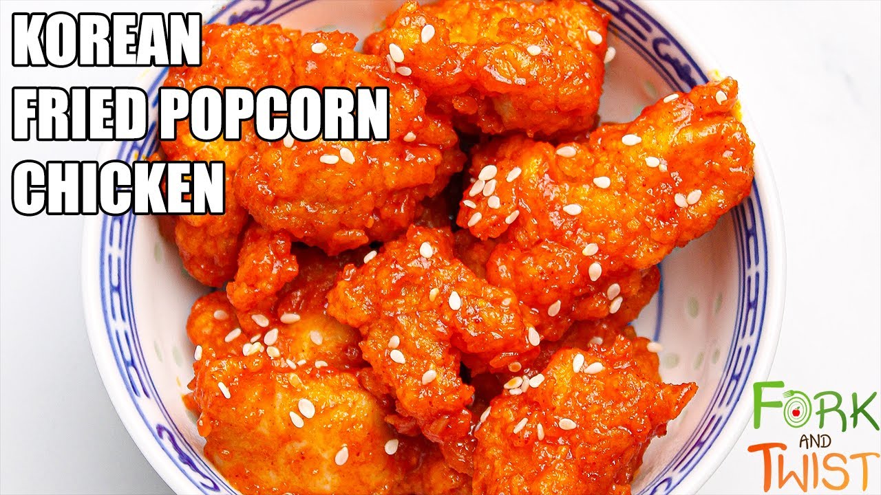 KOREAN FRIED POPCORN CHICKEN