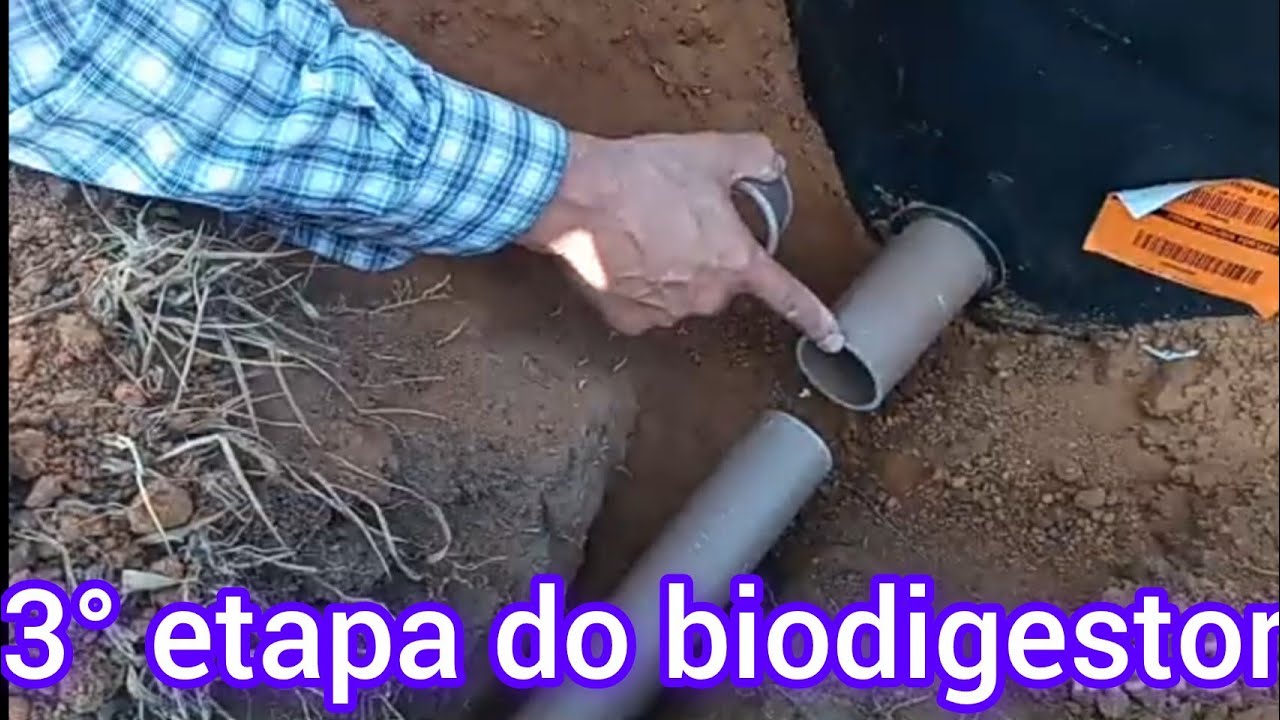 3 etapa do Biodigestor 😃🙌🙏🏻