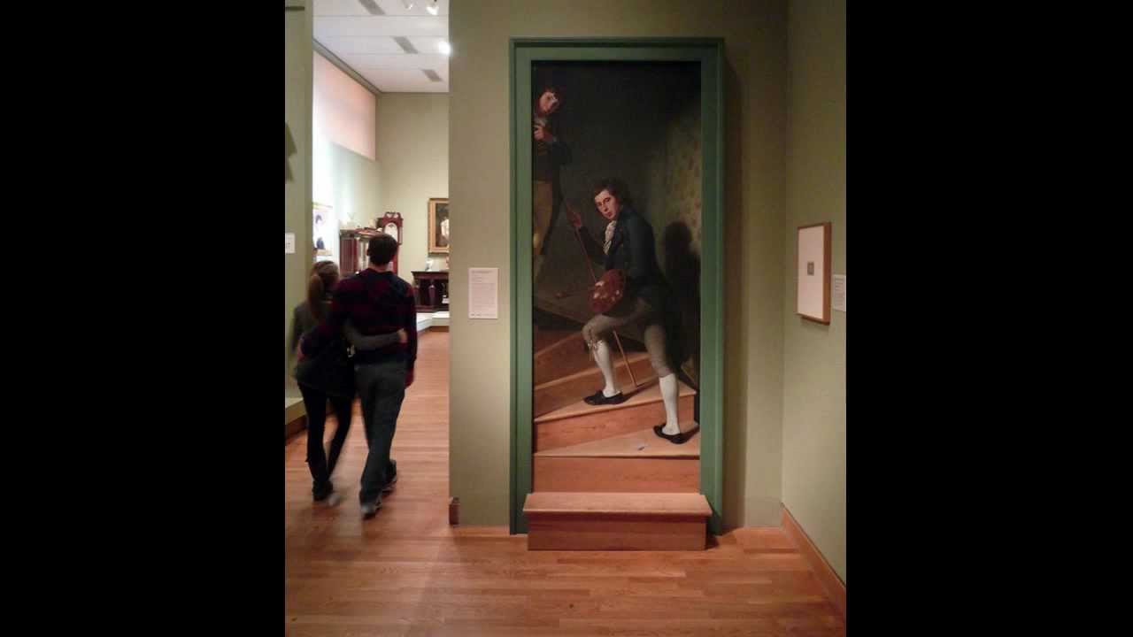 Peale, Staircase Group (Portrait of Raphaelle Peale and Titian Ramsay Peale)