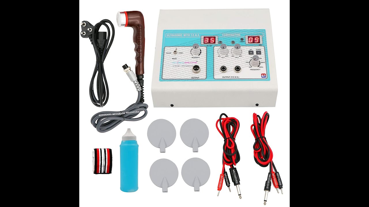Physiogears Physiotherapy Combination TENS with Ultrasonic Machine Combo