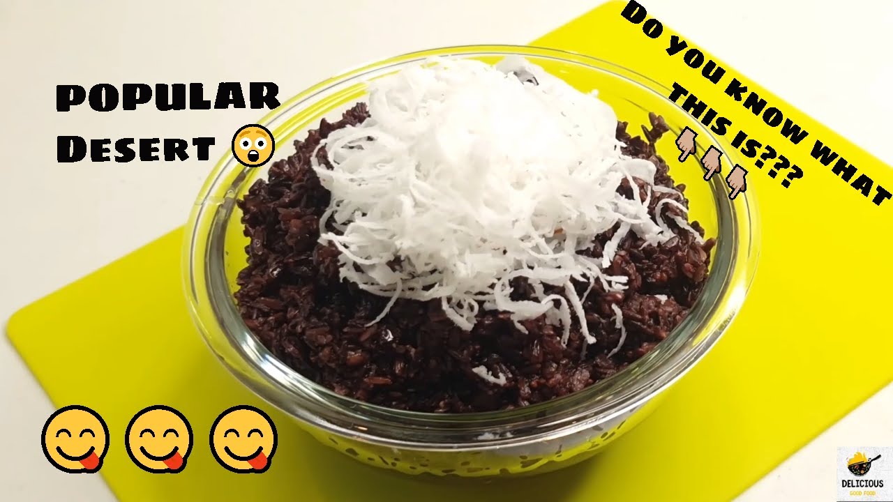 Make SWEET FERMENTED BLACK STICKY RICE Like A Pro!