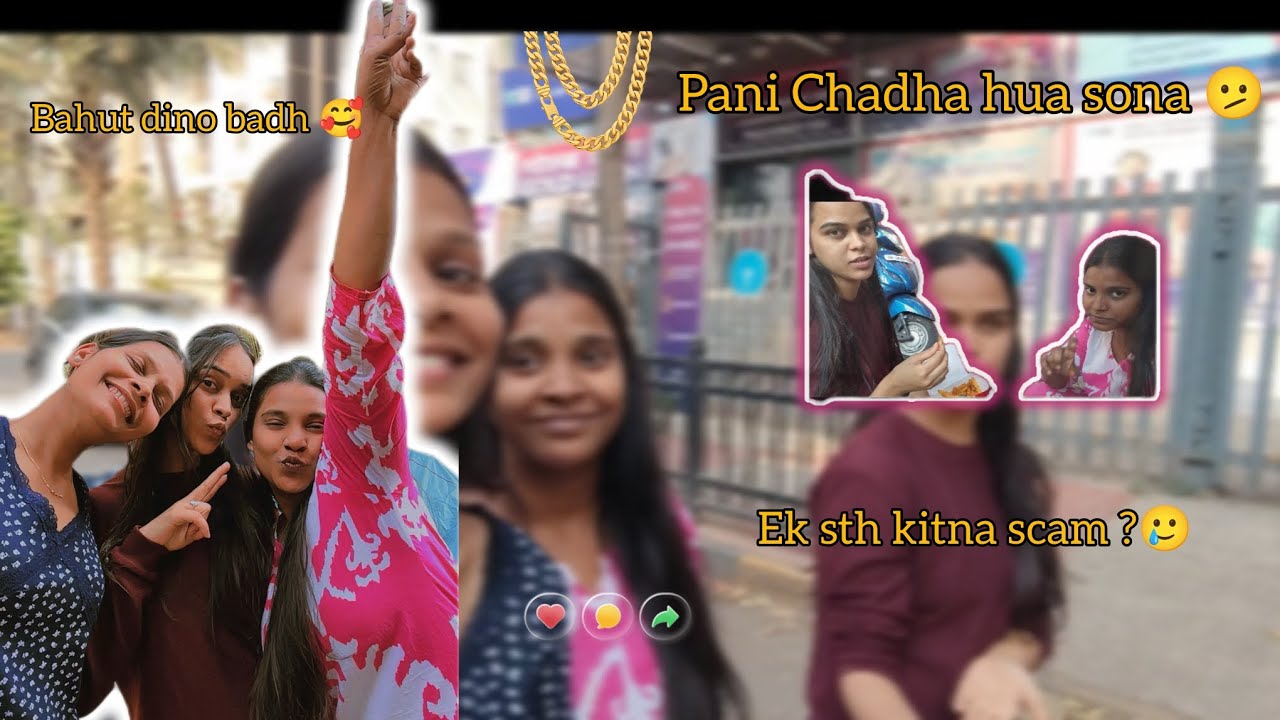 Pani chada hua sona 🫤 (scam)#youtubevideo#dailyvlog #tranding#subscribe #dayinmylife 