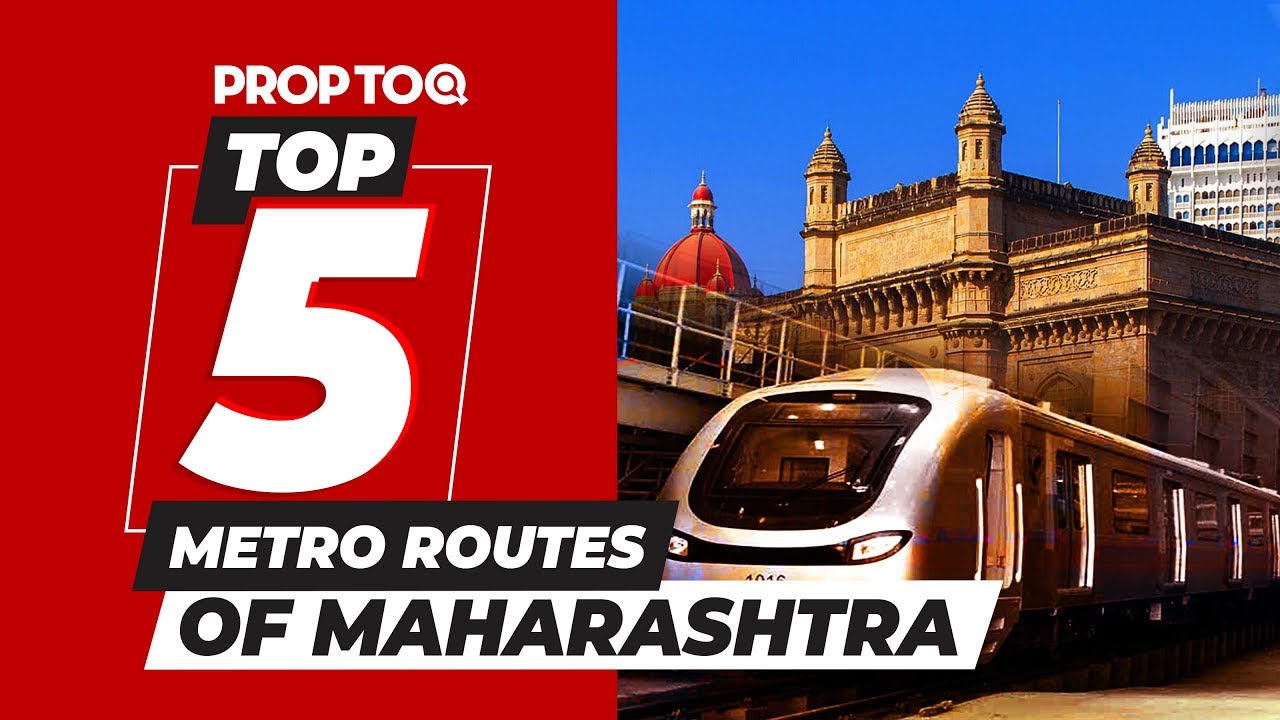Top 5 Metro Routes Of Maharashtra | In Terms Of Actual/Expected Ridership
