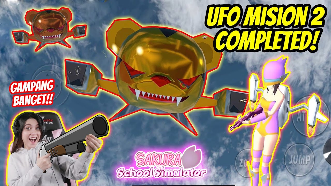 BIKIN UFO & ALIEN HANCUR LEBUR!! MISI UFO 2 BERHASIL!! SAKURA SCHOOL SIMULATOR INDONESIA - Part 42