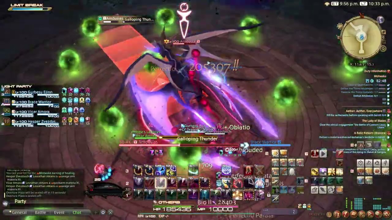 FFXIV Mistwake Synced in 13:27 World Record