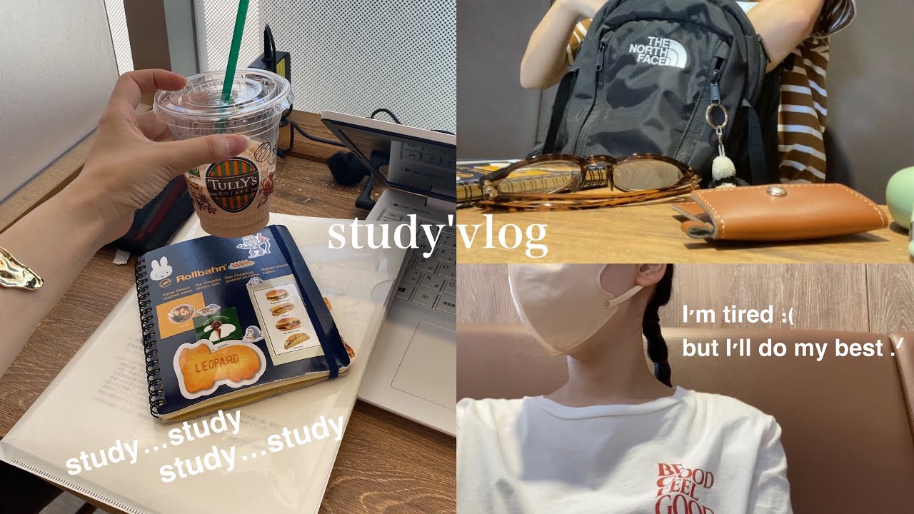 （vlog）久しぶりに本気で勉強した土日！👩🏻‍💻🔥 │ レポートと課題に追われる看護学生の日常！😮‍💨
