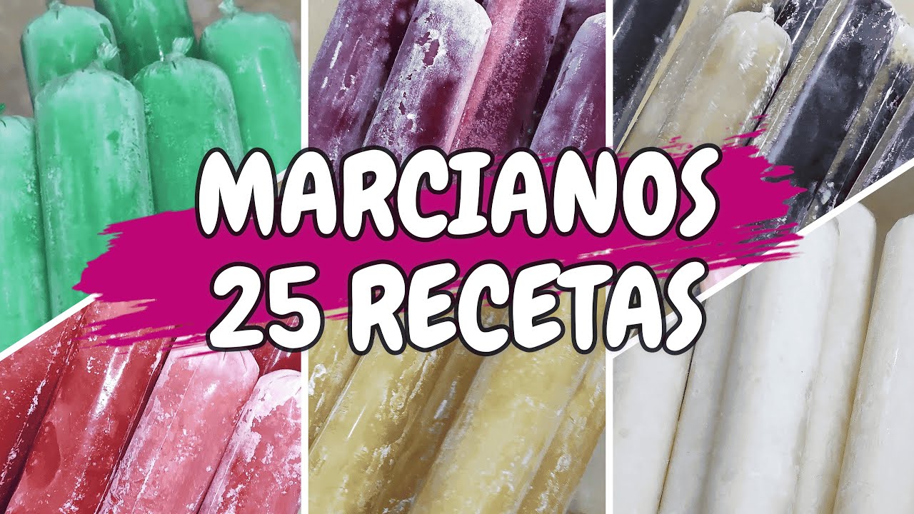 ☀️25 Sabores Más Vendidos de Marcianos 💰 Helados ☀️ Chupetes Para Negocio