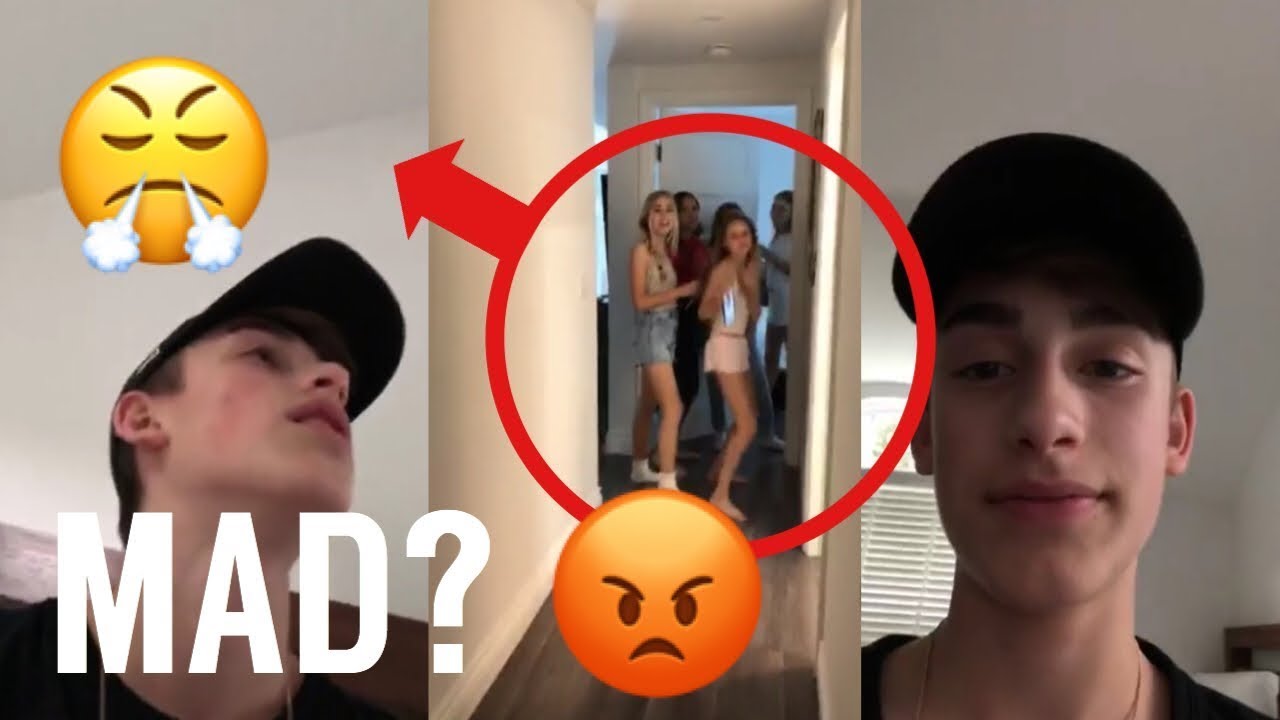 Johnny Orlando is MAD at Kenzie, Lauren, Nadia, Ruby & Emily (Live) | April 15, 2018