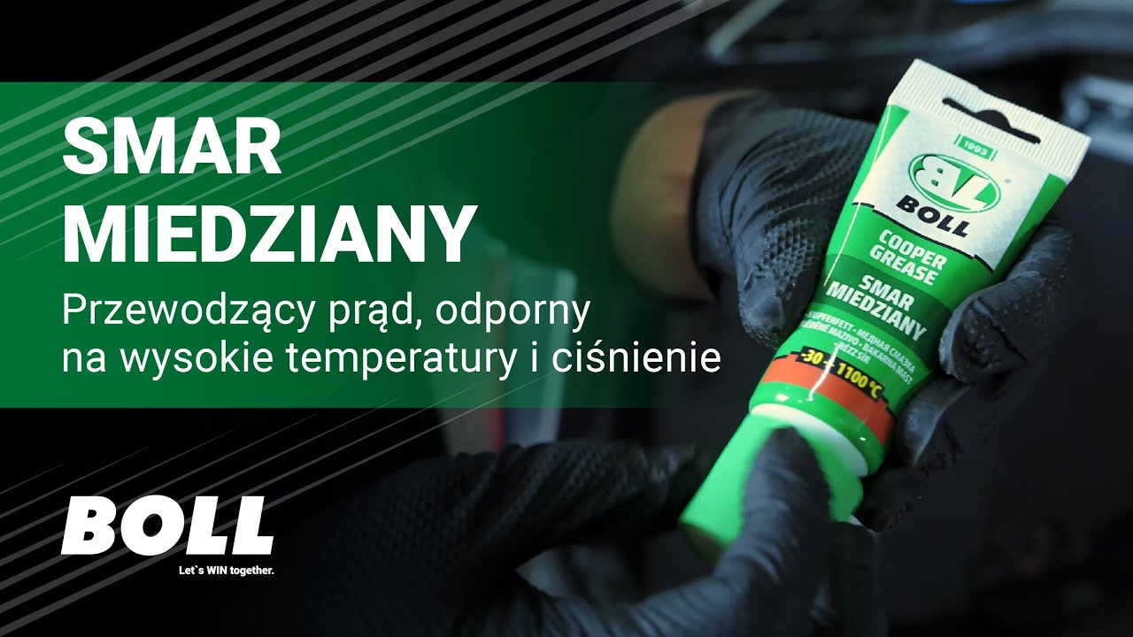 Smar miedziany BOLL &ndash; niezawodne zabezpieczenie element&oacute;w pracujących w ekstremalnych warunkach!