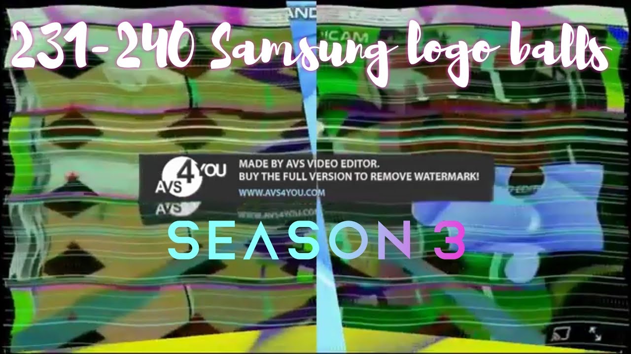 231-240 Samsung logo balls (SEASON 3)