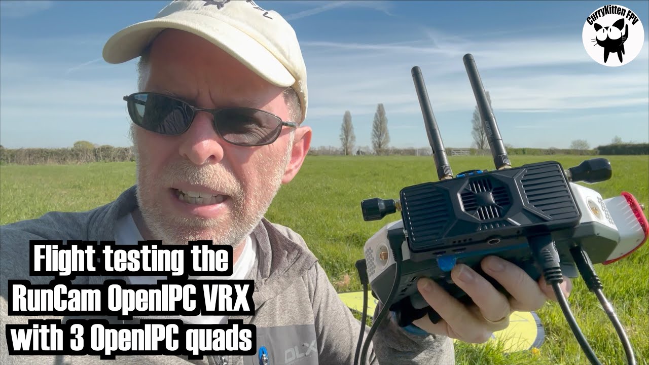 Flying with the RunCam OpenIPC VRX (Using WifiLink 1 & 2 and Emax Wyvern 100mw link)
