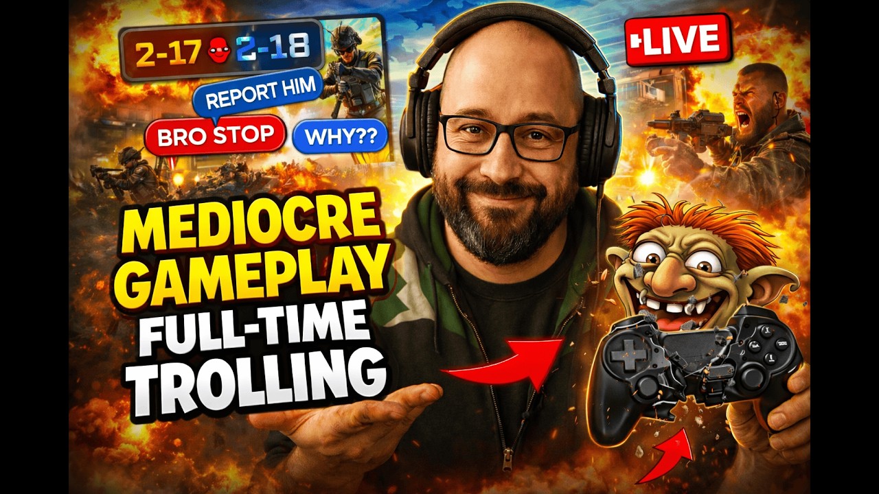 Mediocre gameplay, unparalleled trolling !discord