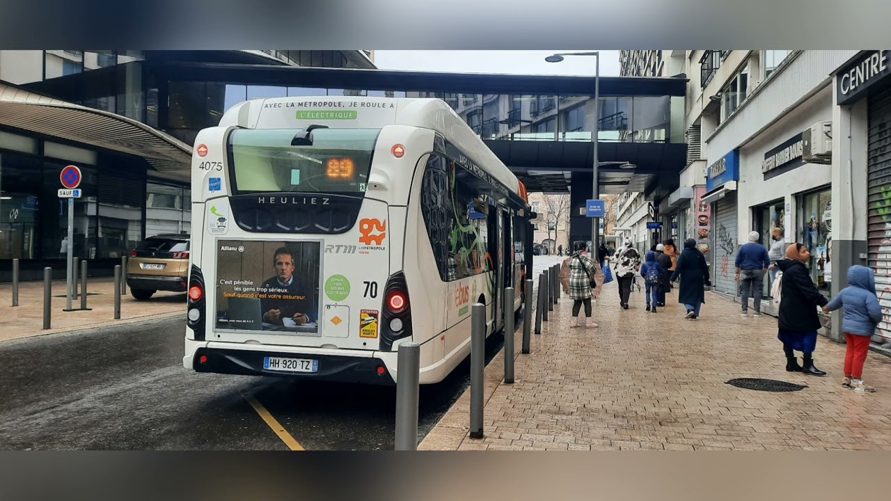 RTM La Métropole Mobilité le Bus | Heuliez GX 337 Élec n°4075 | Ligne 89