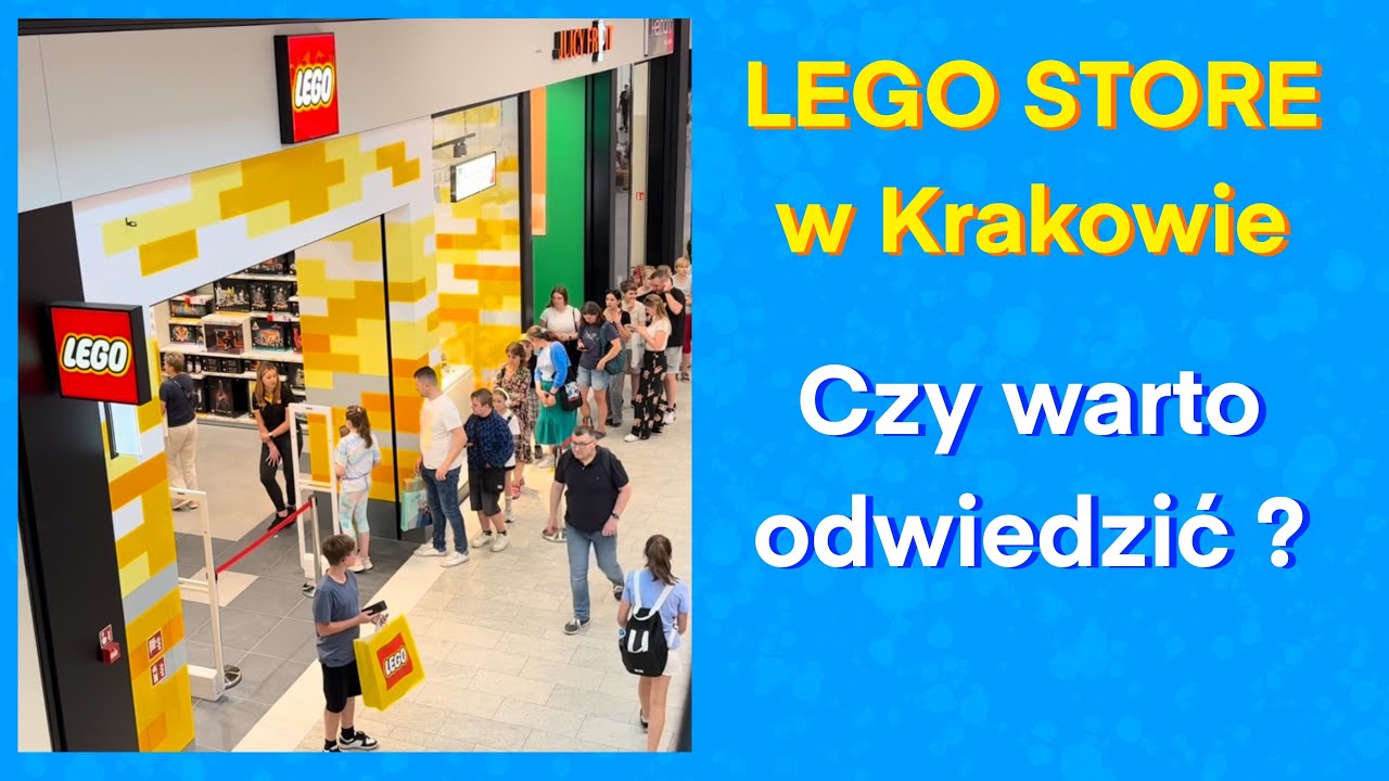 Lego Store w Krakowie - moje odwiedziny