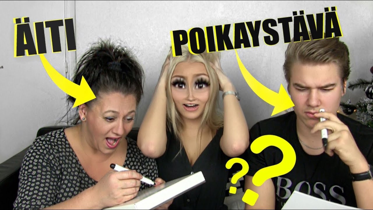 ÄITI VASTAAN POIKAYSTÄVÄ | kumpi tuntee mut paremmin?