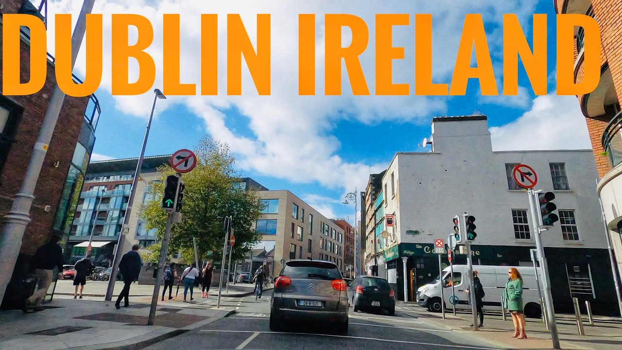 DRIVING IN DUBLIN🇮🇪CITY CENTRE - LIFFEY VALLEY - PALMERSTOWN - JAMES STRET - INCHICORE - SMITHFIELD