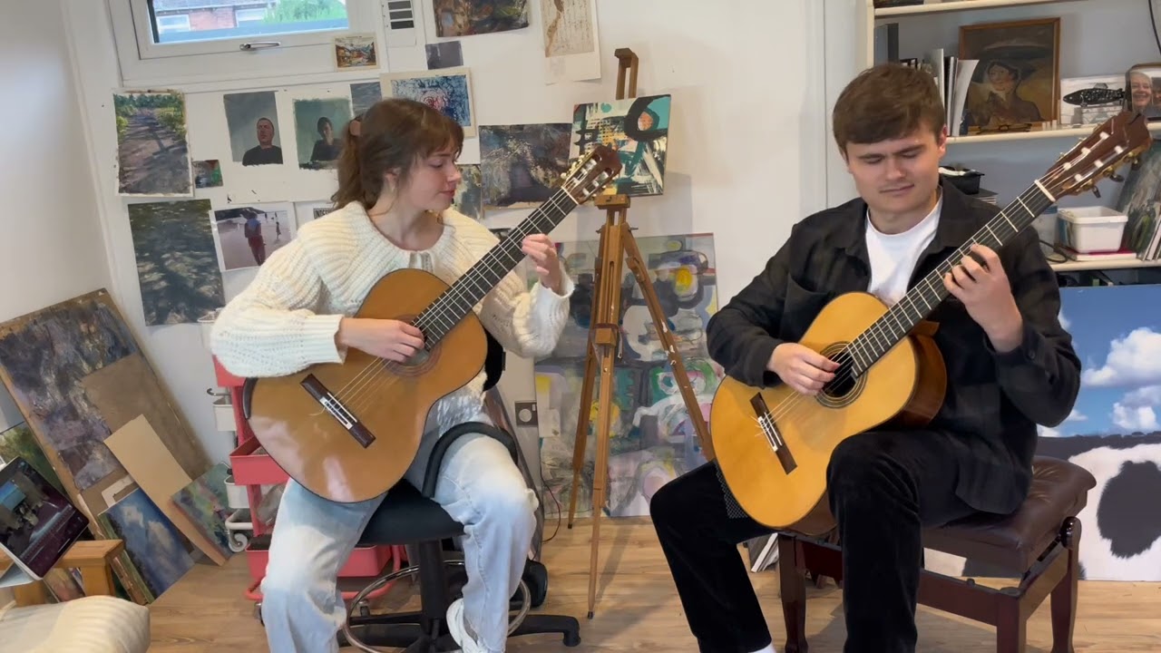 Suite for two guitars by Maryna Vosmirova ‘Beneath The Waves’