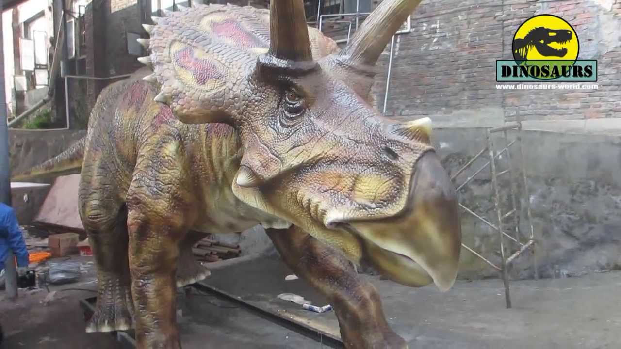 Handmade Life Size dinosaur Statue Triceratops DWD038-1