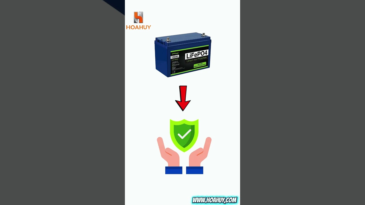 V&igrave; sao pin LiFePO4 l&agrave; lựa chọn tối ưu nhất cho c&aacute;c hệ thống lưu trữ điện t&aacute;i tạo hiện nay? #shorts