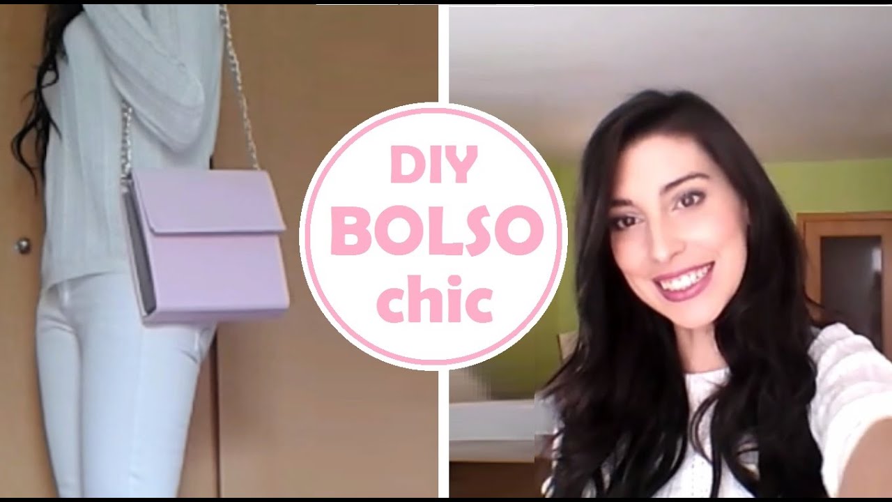 DIY-Haz tu propio  clutch ¡ Un bolso muy chic sin coser!