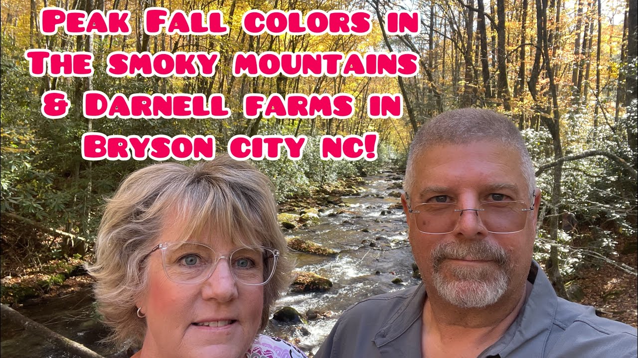 Smoky Mountain Fall Drive и Darnell Farms в Брайсон-Сити, Северная Каролина!🍁