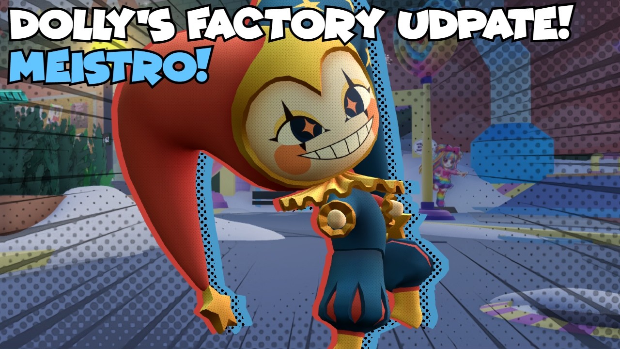 Meistro is an Amazing Support Plushie | Dolly's Factory