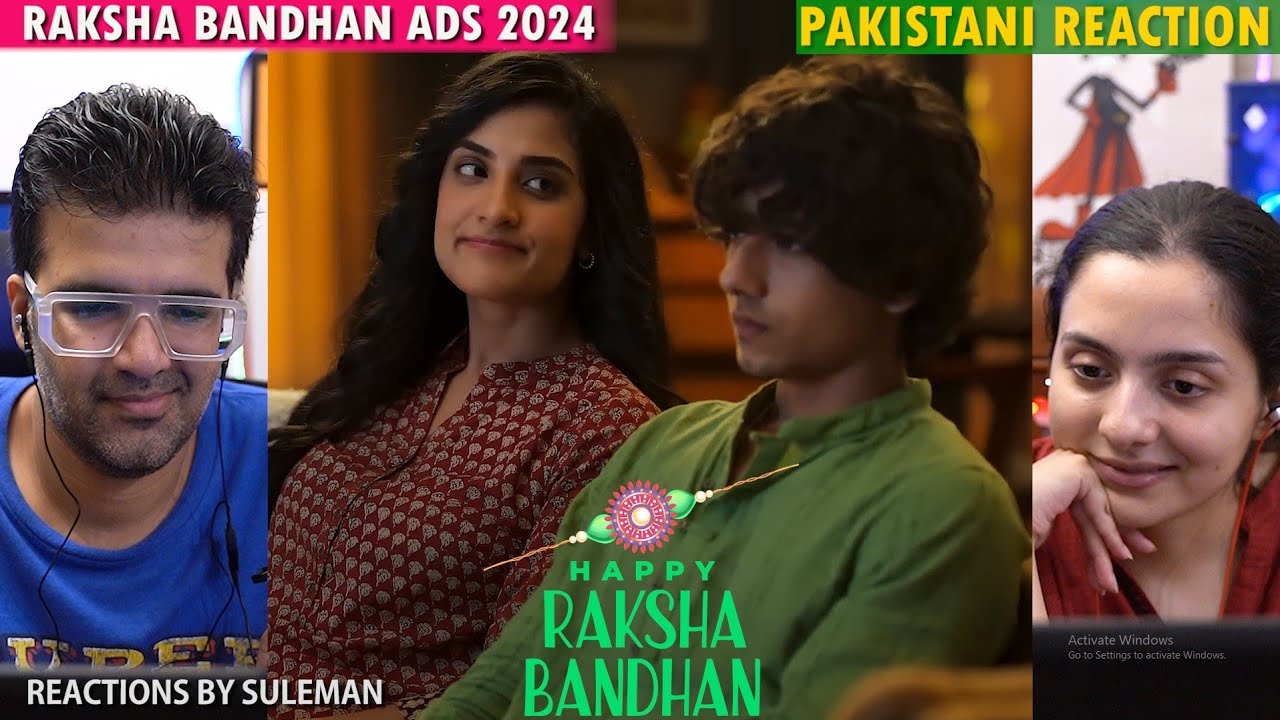 Pakistani Couple Reacts To Raksha Bandhan Emotional Ads 2024 | Raksha Bandhan 2024