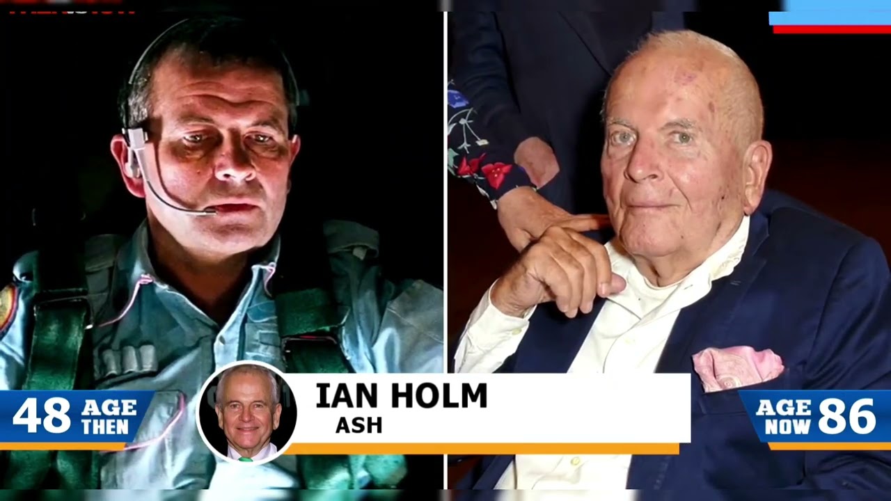 ALIEN. Actors then and now