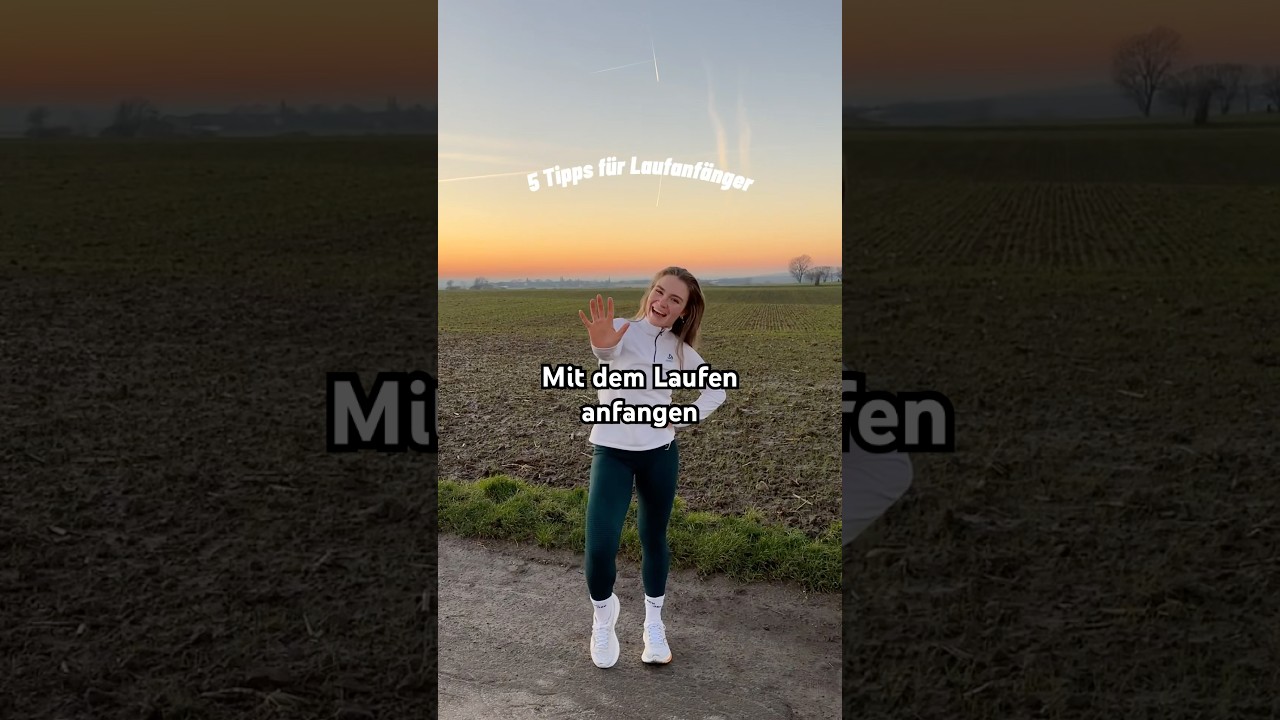 Mit dem Laufen anfangen 💛 #laufen