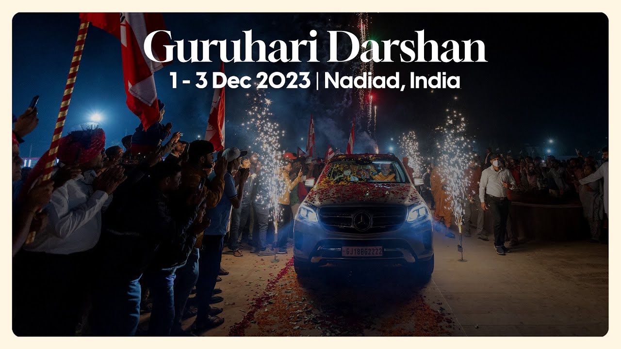 Guruhari Darshan, 1-3 Dec 2023, Nadiad, India