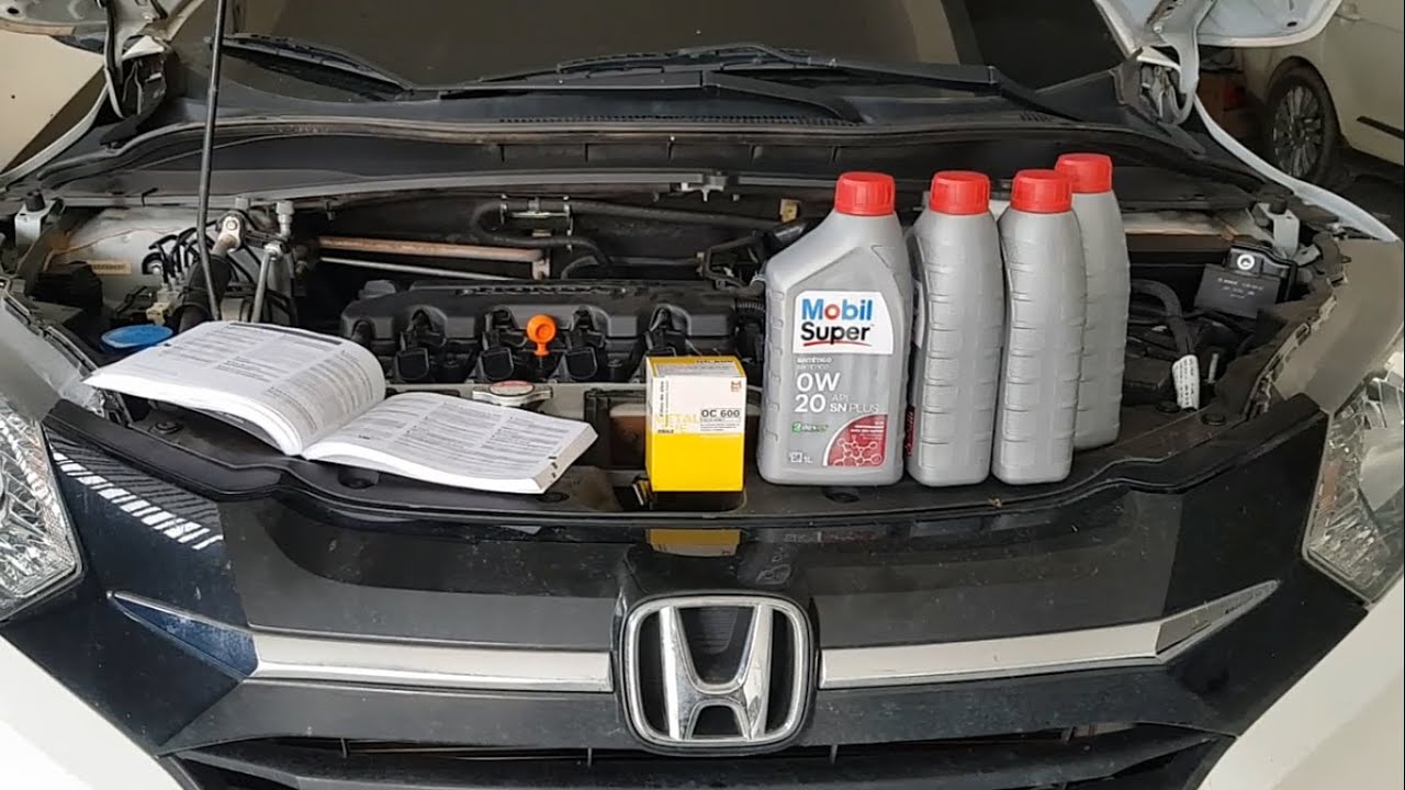 Troca de óleo, filtro de óleo e de combustível do HR-V 1.8 16v 2017