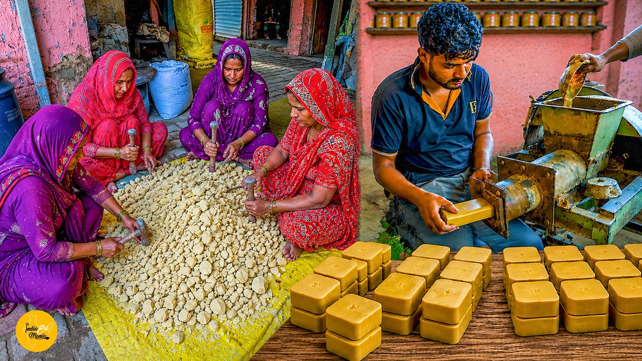Haryana Village Style Multani Mitti Soap Factory I Hisar Street Food