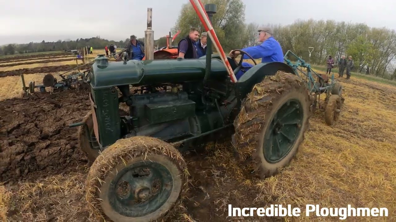 1944 Fordson Model N 4.4 Litre 4-Cyl Petrol TVO Tractor (27 HP) with Ransomes Plough