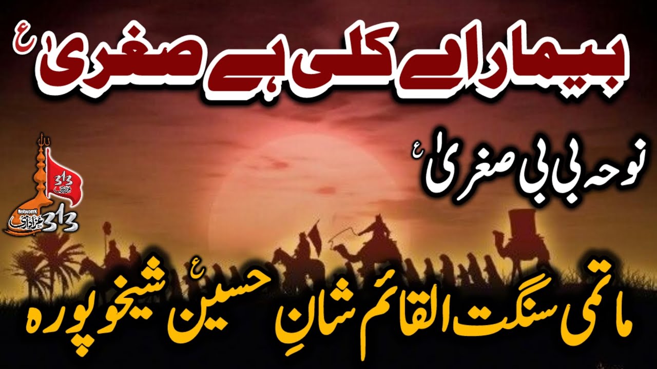 Bimar Hai Kali Ha Sughra sa Vich Ujray Ghar | Matmi Sangat Al Qaim Shan e HussainSheikhupura 