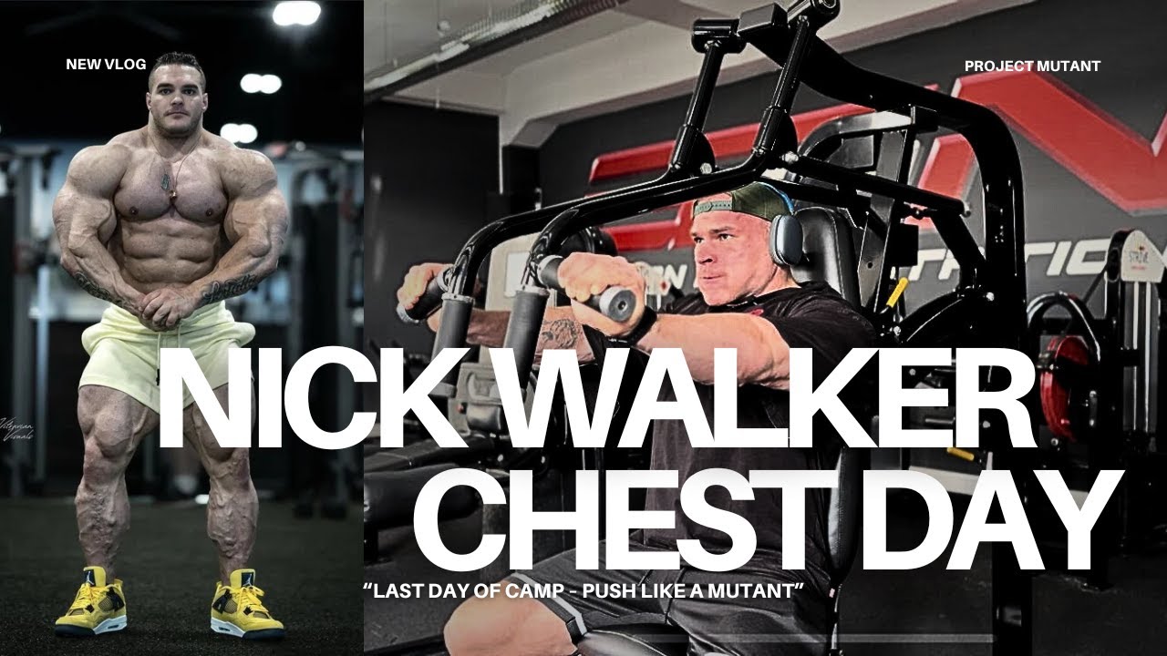 „THE END OF PROJECT MUTANT CAMP 🧬 PUSH DAY – NICK WALKER STYLE“
