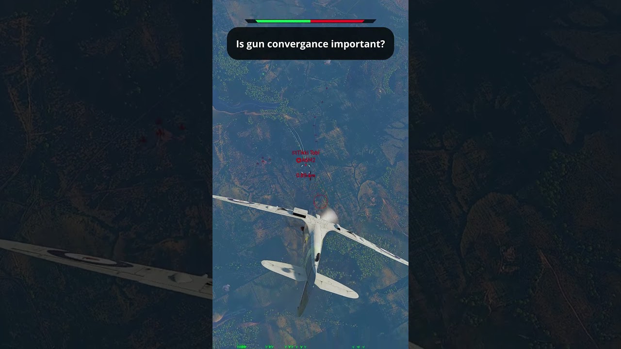 Насколько важна конвергенция орудий? ОЧЕНЬ! - Spitfire War Thunder Air RB