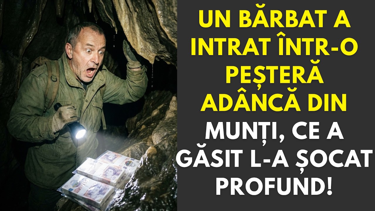 Un bărbat a intrat într-o peșteră adâncă din munți, ce a găsit l-a șocat profund!