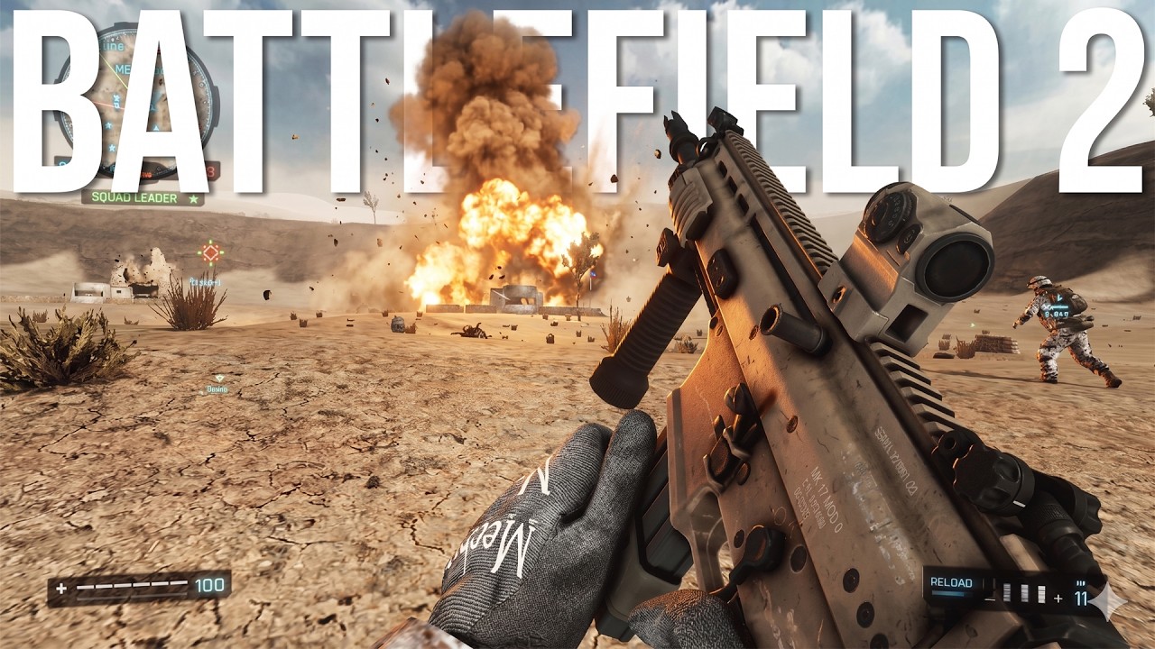 Playing the BEST Battlefield Game Ever - Battlefield 2 Mod Gameplay