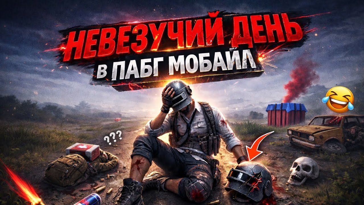 НЕВЕЗУЧИЙ ДЕНЬ В PUBG MOBILE 😱 ВСЁ ПРОТИВ МЕНЯ!