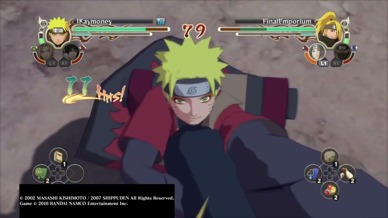 THIS NARUTO IS ON SMOKE!! Naruto Storm 2 Ranked Matches