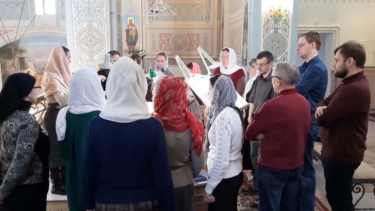 «Милость мира...» (А. Архангельский). Регент Екатерина Артюхова.
