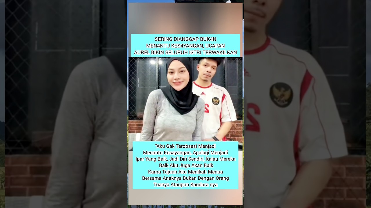 AUREL CUMAN PERLU ATTA ADA DI SISINYA 🥺 #aurelhermansyah #attahalilintar