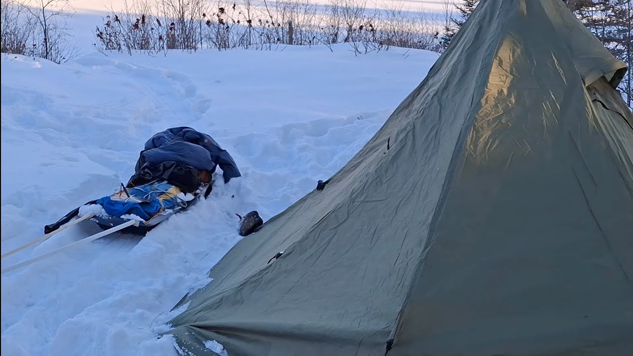 Winter camping in the Boundary Waters (BWCA) wilderness out of Ely, MN.  #bwca #boundarywaters