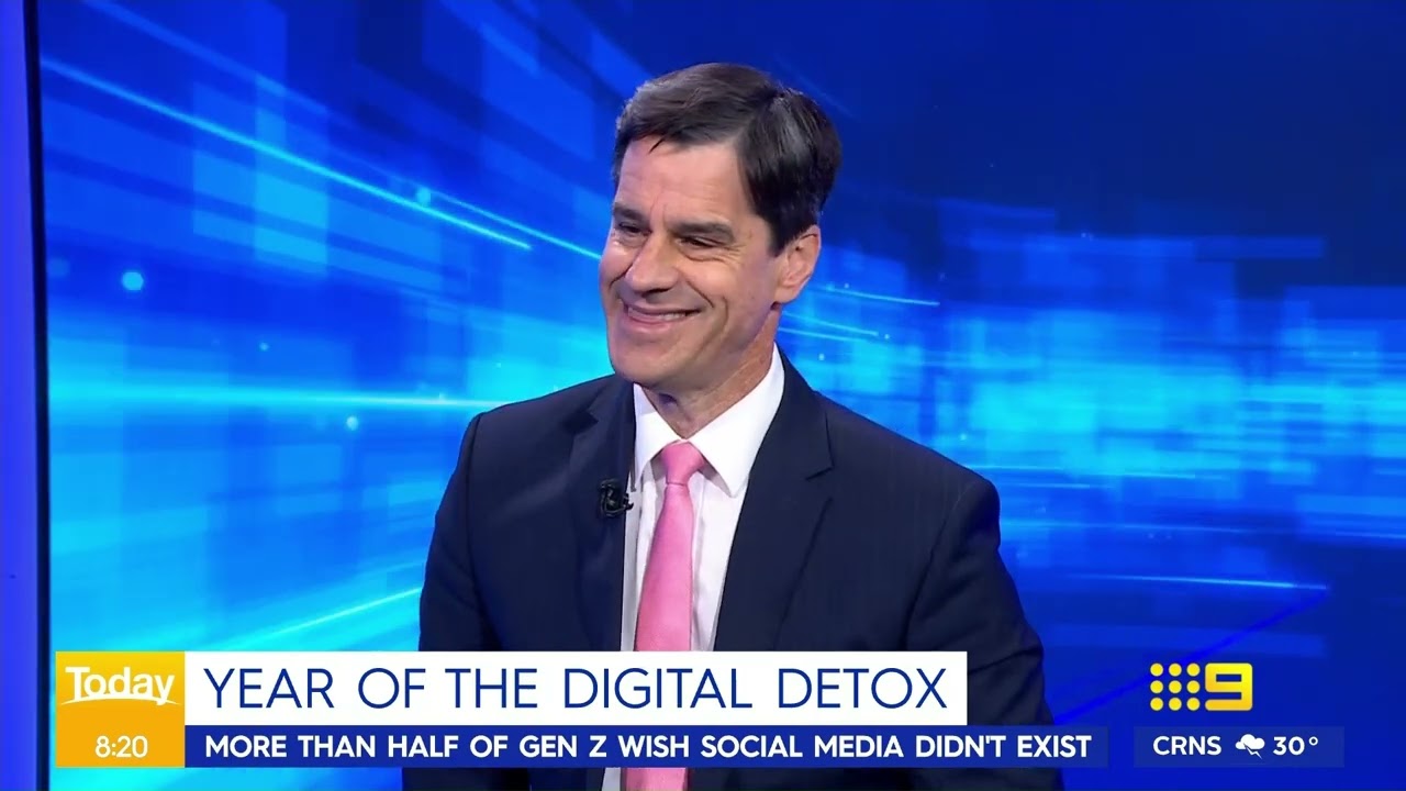 2025 &ndash; The Year of Digital Detox | Mark McCrindle on Today Show