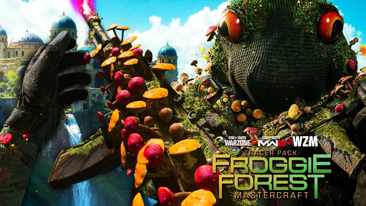 Lote RANA FROGGIE FOREST MASTERCRAFT para MW3 Y WARZONE MOBILE