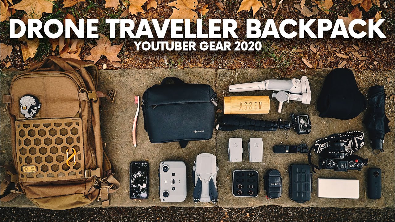 WHAT’S IN A DRONE TRAVELER BACKPACK IN 2020